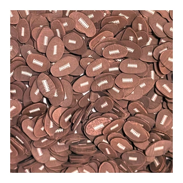 Sprinkles & Add-ins — Football Slices